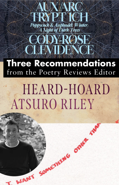As Winter Tilts into Spring: Three Recommendations from the Poetry Reviews Editor